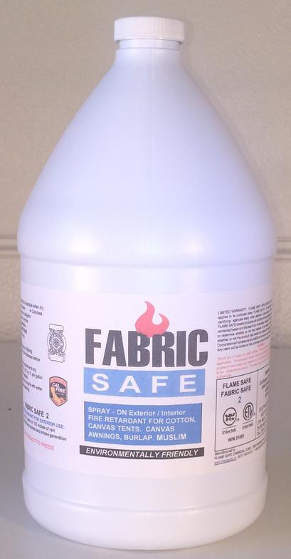 exterior fire retardant  spray for fabric canvas, tents and awnings