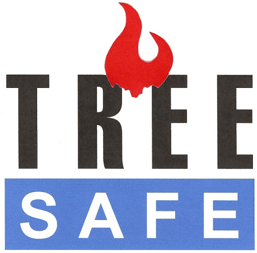 Fire retardant Tree Safe logo